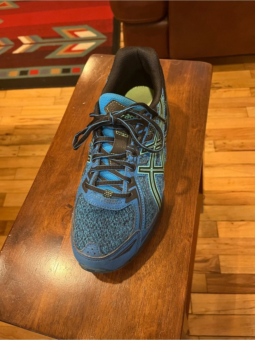 Asics Gel-Venture 6 Women’s Athletic Shoe - size 9 Blue/Teal/Black